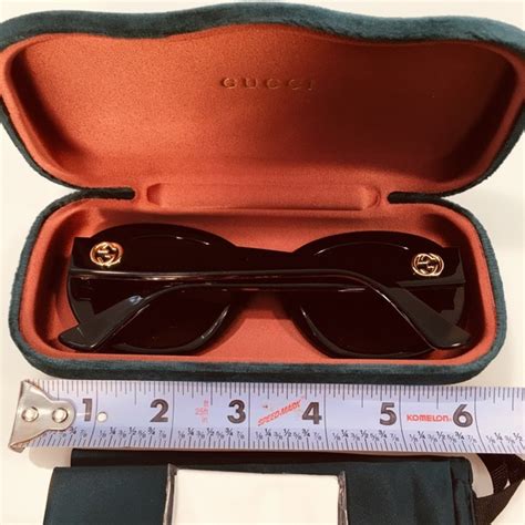 gucci mens sunglasses case|Gucci sunglasses case velvet.